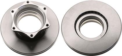 Bremsscheibe belüftet hinten