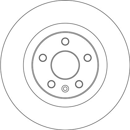 Bremsscheibe belüftet vorne Volvo