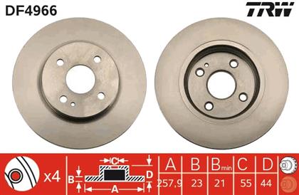 Bremsscheibe 23x258