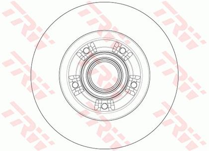 Bremsscheibe hinten Renault