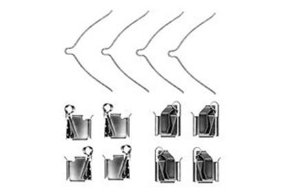 Zubehörsatz, Bremsbelag Toyota