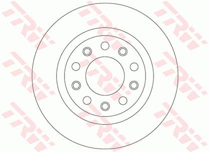 Bremsscheibe hinten Alfa