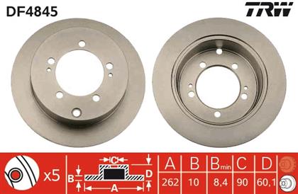 Bremsscheibe hinten