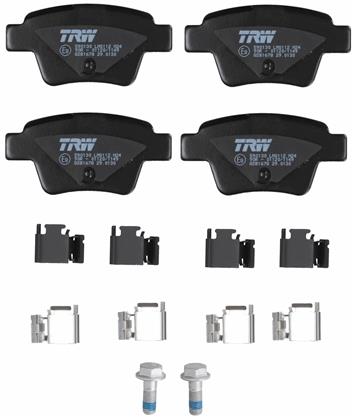 Bremsbelagsatz COTEC hinten Peugeot