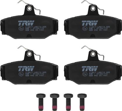Bremsbelagsatz COTEC hinten Volvo