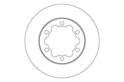 Bremsscheibe belüftet hinten