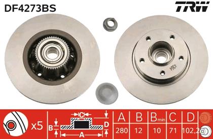 Bremsscheibe hinten