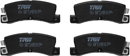Bremsbelagsatz hinten Toyota
