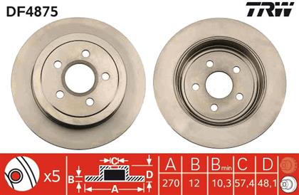 Bremsscheibe hinten