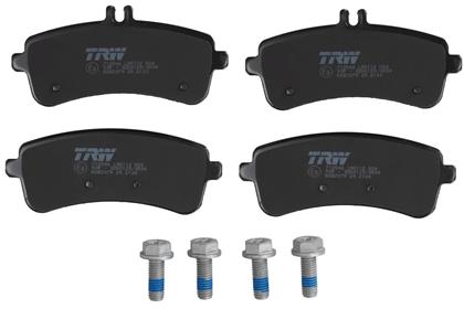 Bremsbelagsatz hinten Mercedes