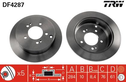 Bremsscheibe hinten