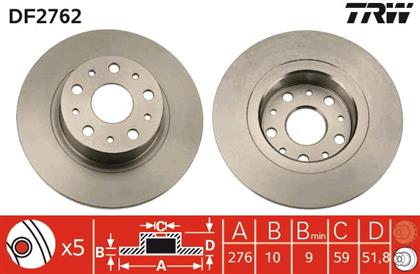 Bremsscheibe hinten