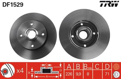 Bremsscheibe hinten