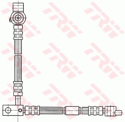 Bremsschlauch Nissan