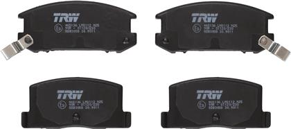 Bremsbelagsatz hinten Toyota