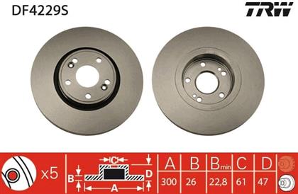 Bremsscheibe belüftet vorne Renault