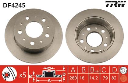 Bremsscheibe hinten