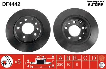 Bremsscheibe hinten Mazda