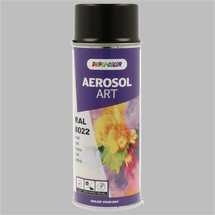 Aerosol Art RAL 8022 matt 400ml
