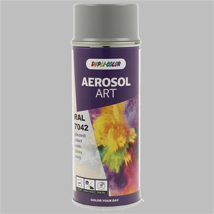 Aerosol Art RAL 7042 gl. 400