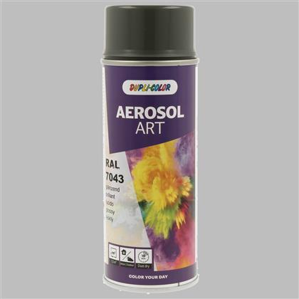 Aerosol Art RAL 7043 gl. 400