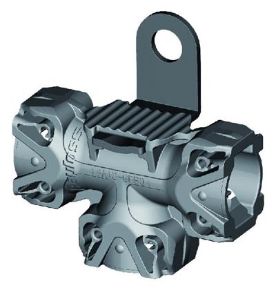 T-Stück Raufoss Verschraubung