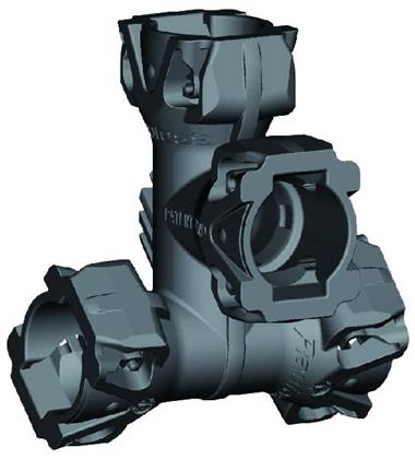 Mehrwege Verteiler Raufoss Verschraubung