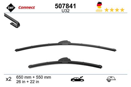 Wischblatt U32 650/550mm