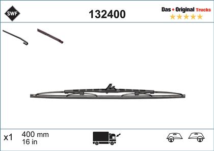 Scheibenwischer 400 mm "Das Original" Trucks