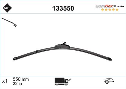 Scheibenwischer (1x) 550 mm VisioFlex Trucks