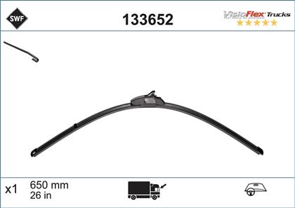 Scheibenwischer (1x) 650 mm VisioFlex Trucks