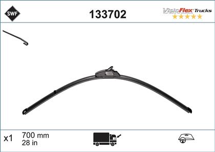 Scheibenwischer (1x) 700 mm VisioFlex Trucks