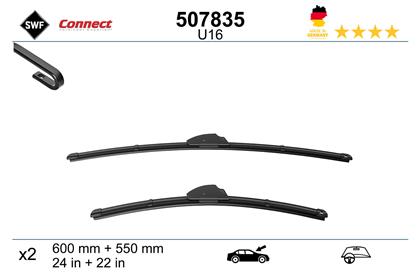 Wischblatt U16 600/550mm