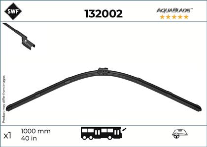 Scheibenwischer (1x) 1000 mm Aquablade Truck