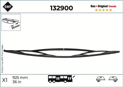 Scheibenwischer 700 mm "Das Original" Trucks