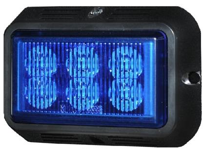 LED Kennleuchte Blau, Ece R65, Anbauv.