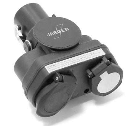 Kurzadapter 24V / 15Pol Auf 2 X 7Pol