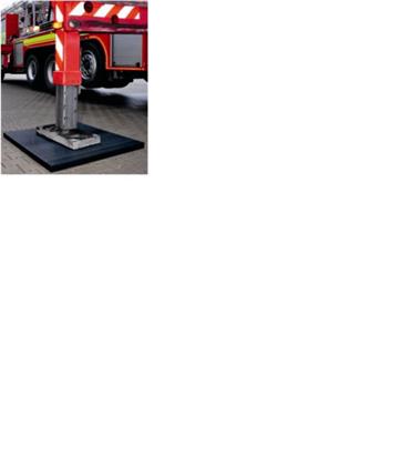 KRANABSTÜTZPLATTE 40X400X400MM