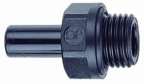Einschraubsteckverbinder für PA- /Metallrohr