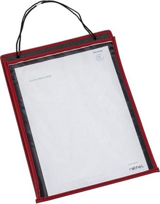 KFZ-TASCHE DIN A4 ROT