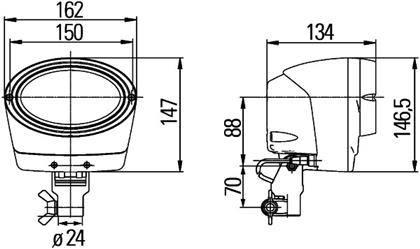 Arbeitsscheinwerfer