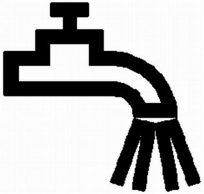 Wasser Ein/ Aus