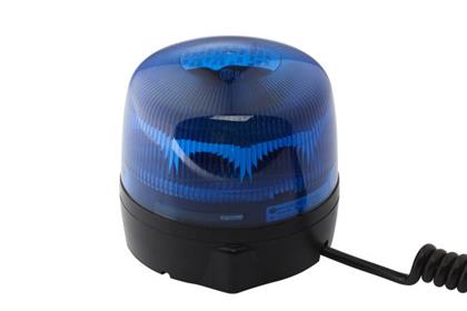 Rota LED Blitzend, Blau, Magnetmontage