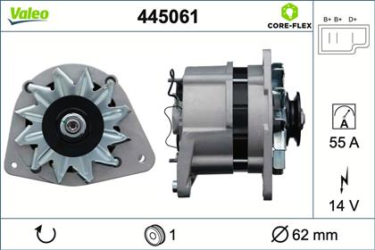 Generator 14V 55A