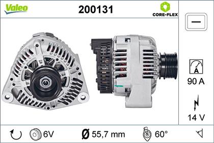 Generator 14V 90A