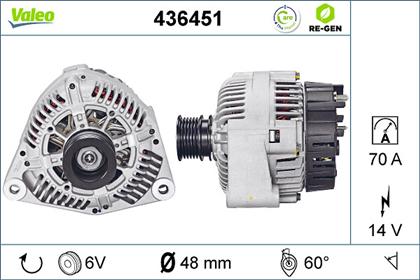 Generator 14V 70A