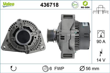 Generator 14V 90A