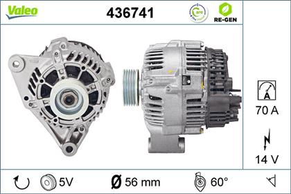 Generator 14V 70A