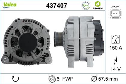 Generator 14V 150A