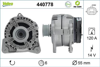 Generator 14V 120A